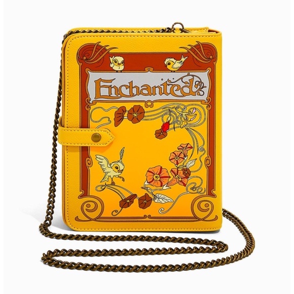 Loungefly Handbags - Loungefly Disney Enchanted Book Crossbody Bag NWT
